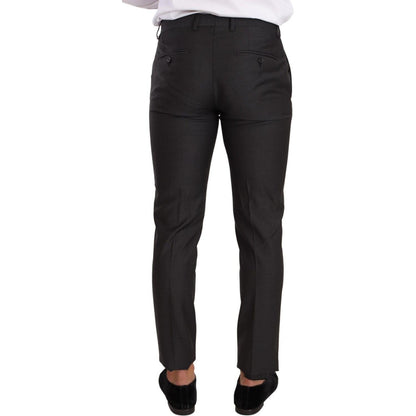 Dolce & Gabbana Black MARTINI Single Breasted 2 Piece Suit