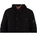 Dolce & Gabbana Elegant Black Parka Hooded Jacket Dolce & Gabbana Black