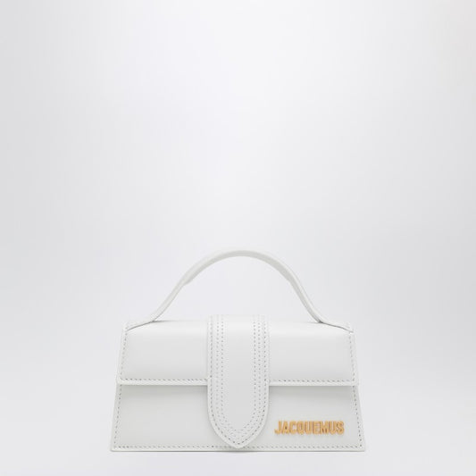 JACQUEMUS Le Bambino white leather bag