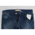 Acht Slim Fit Blue Wash Italian Denim Acht Dark Slate Gray