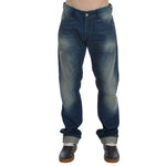 Acht Chic Baggy Low Fit Denim Delight Acht Dark Slate Gray
