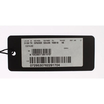 Dolce & Gabbana Gray Waist Belt Silk Cummerbund Dolce & Gabbana