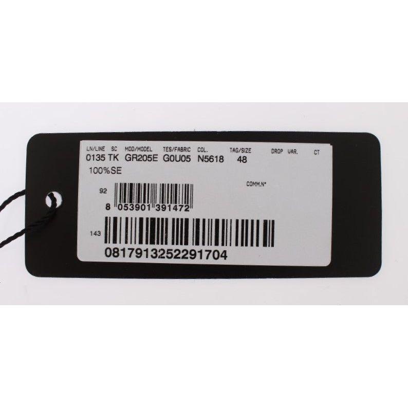 Dolce & Gabbana Silver Wide Belt Silk Cummerbund Dolce & Gabbana