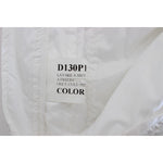 Ermanno Scervino Chic White Nylon Cargo Pants by Italian Designer Ermanno Scervino Gray