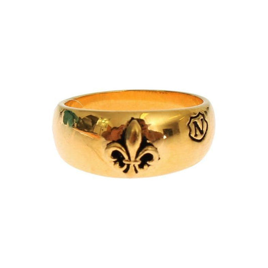 Nialaya Gold Plated 925 Silver Ring Nialaya