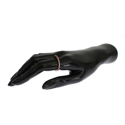 Nialaya Red Gold 925 Silver Ring Nialaya