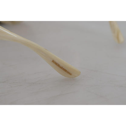 Dolce & Gabbana Beige Acetate Full Rim Brown Lense DG4294 Sunglasses Dolce & Gabbana