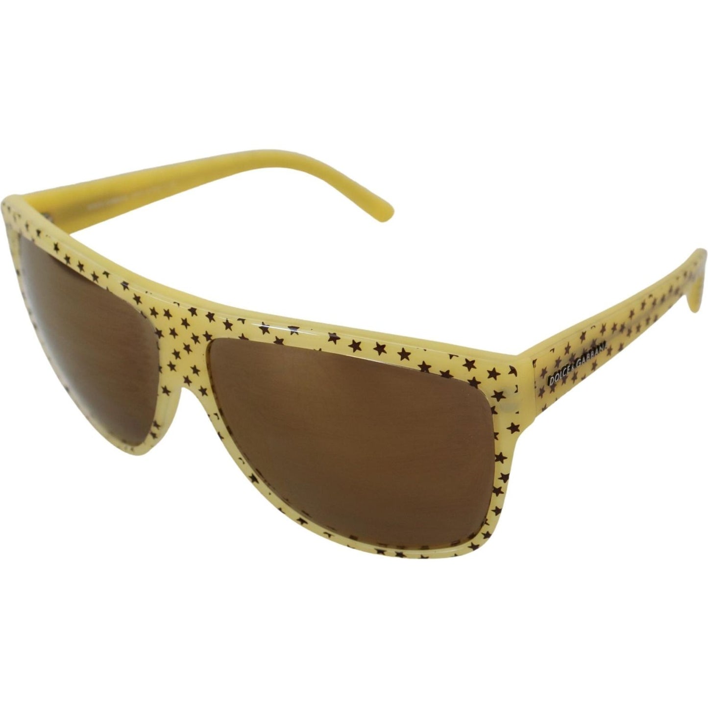 Dolce & Gabbana Yellow Stars Acetate Square Shades DG4125 Sunglasses Dolce & Gabbana