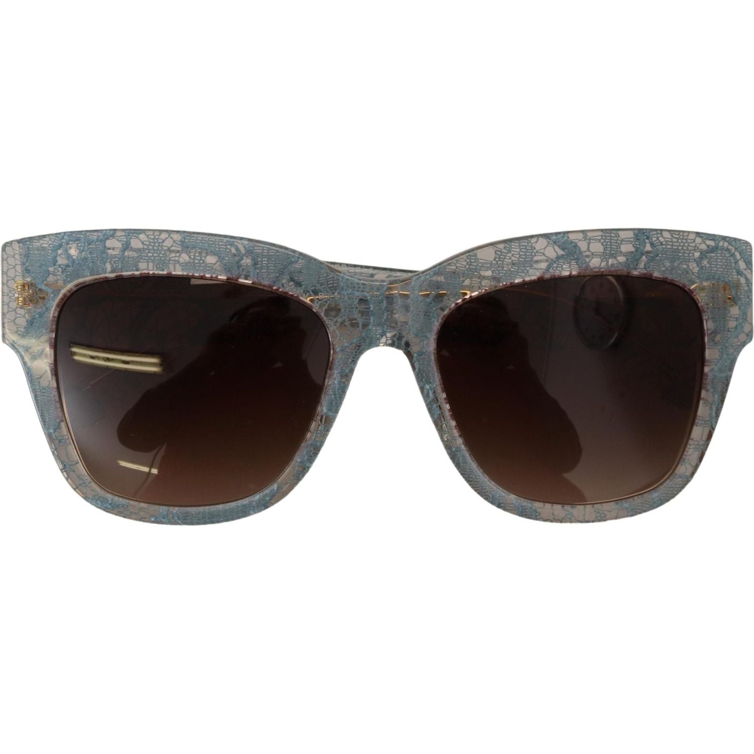 Dolce & Gabbana Blue Lace Acetate Crystal Butterfly DG4231 Sunglasses