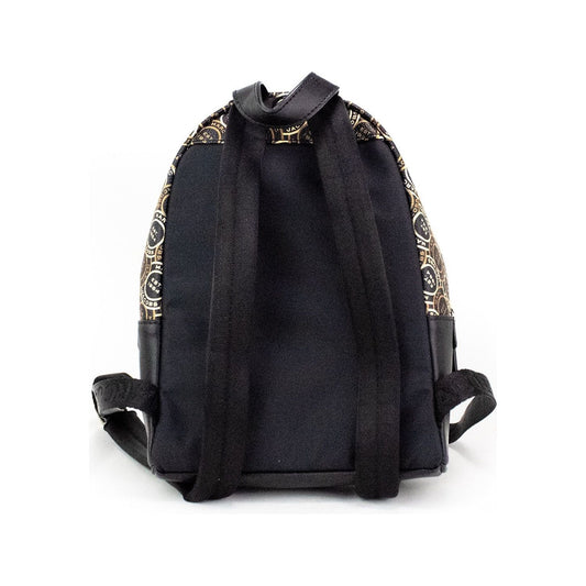 Marc Jacobs Signet Mini Black Logo Printed Leather Shoulder Backpack Bookbag Marc Jacobs Dark Slate Gray