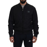 Dolce & Gabbana Elegant Black Bomber Jacket Dolce & Gabbana Black