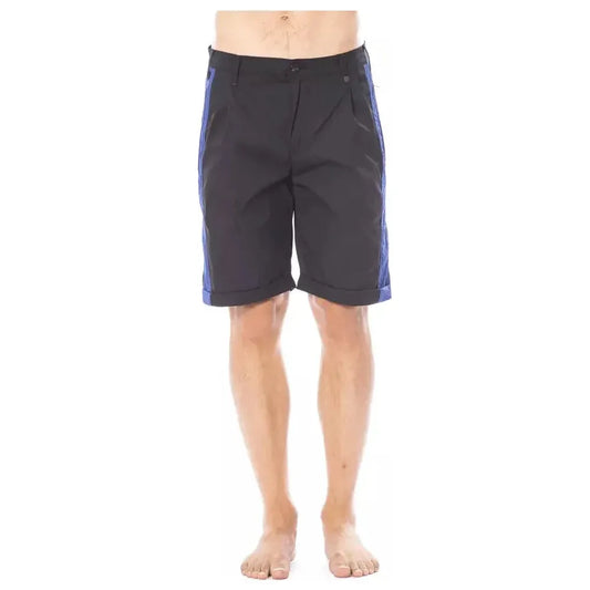 Verri Black Cotton Men's Casual Short 1728,67345744032,Black,Clothing,Knee Length - Shorts - Clothing,Men,Men - Clothing,New with tags,Shorts - Clothing,Shorts - Men - Clothing,Verri,W30,W31,W32,W33,W36,W38