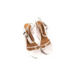 Péché Originel White Polyethylene Women Sandal PC-18719-EU36/US6