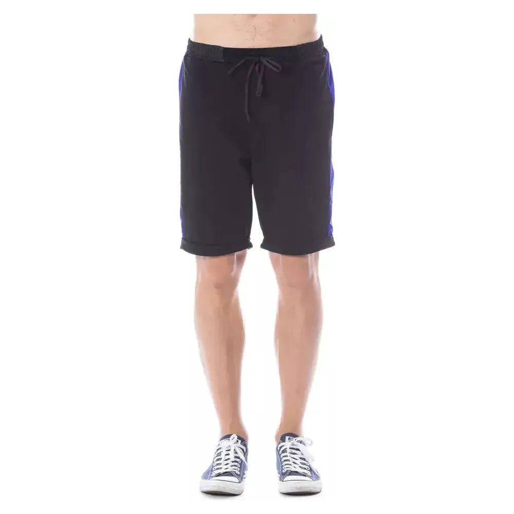 Verri Black Cotton Men's Short 1728,67345744032,Black,Clothing,Men,Men - Clothing,New with tags,Shorts - Clothing,Shorts - Men - Clothing,Shorts - Shorts - Clothing,Sportswear - Clothing,Verri,XXL