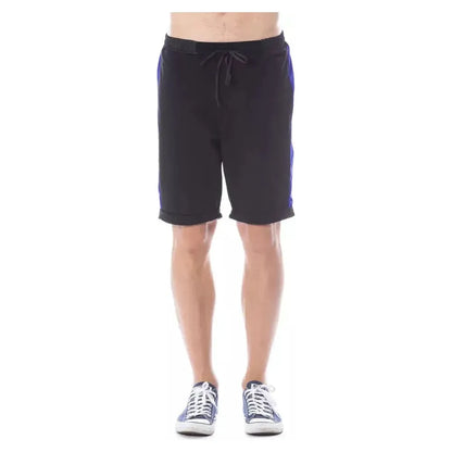 Verri Black Cotton Men's Short 1728,67345744032,Black,Clothing,Men,Men - Clothing,New with tags,Shorts - Clothing,Shorts - Men - Clothing,Shorts - Shorts - Clothing,Sportswear - Clothing,Verri,XXL