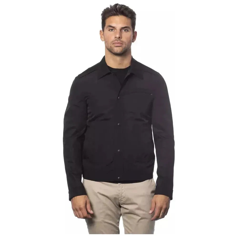 Verri Black Cotton Men Bomber Jacket 1728,67345744032,Black,Bombers - Jackets & Coats - Clothing,Clothing,IT48 | M,IT50 | L,IT52 | XL,IT54 | XXL,Jackets & Coats - Clothing,Jackets - Men - Clothing,Men,Men - Clothing,New with tags,Verri