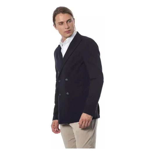 Verri Blue Viscose Men Blazer VE-18300-IT50 | L