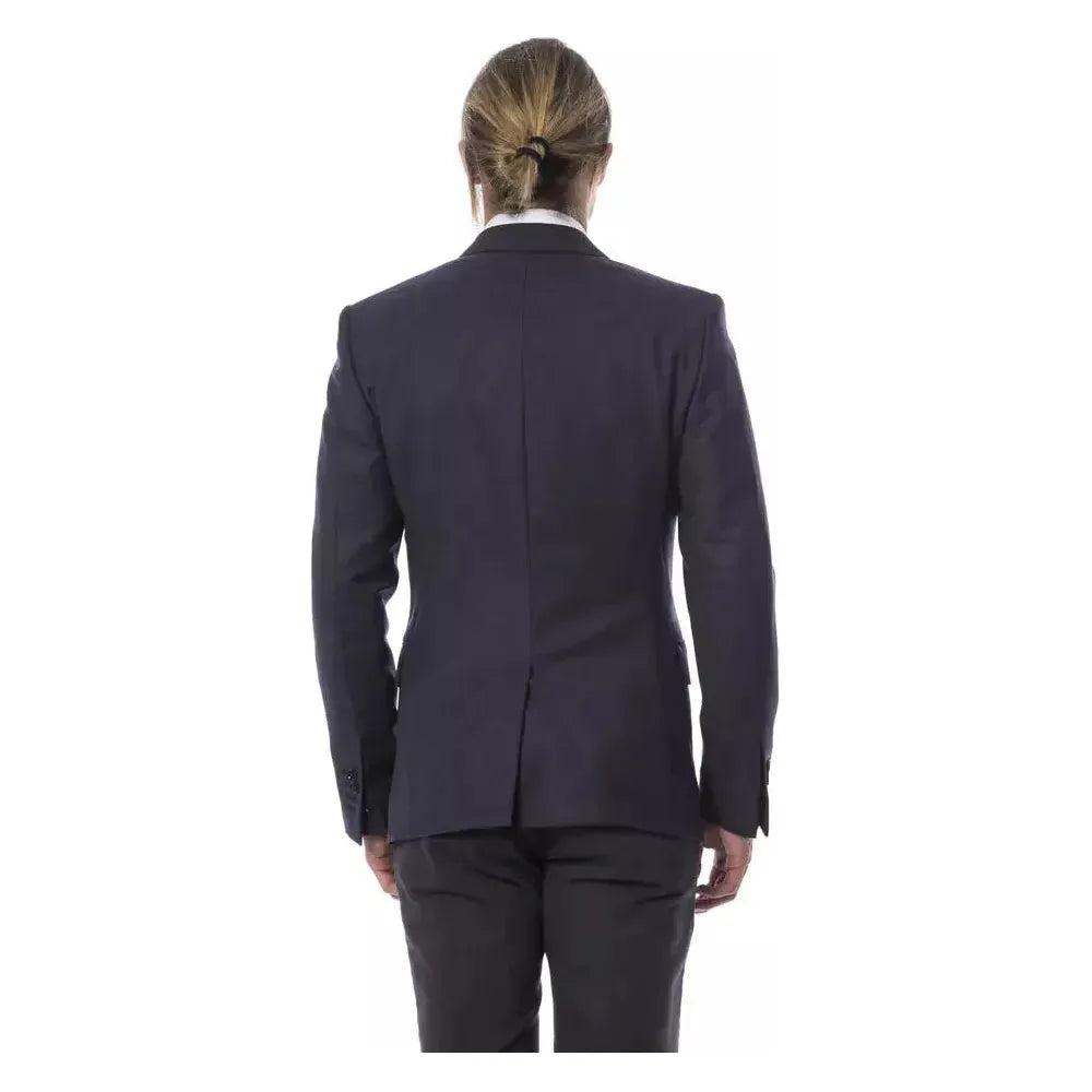 Verri Blue Wool Men's Blazer