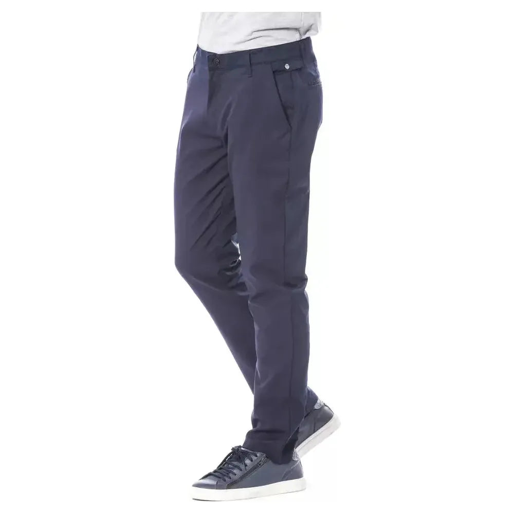 Verri Blue Polyester Men Pant 1728,67345744032,Blue,Casual Pants - Pants - Clothing,Clothing,Jeans & Pants - Men - Clothing,Men,Men - Clothing,New with tags,Pants - Clothing,Verri,W31,W32,W33,W36