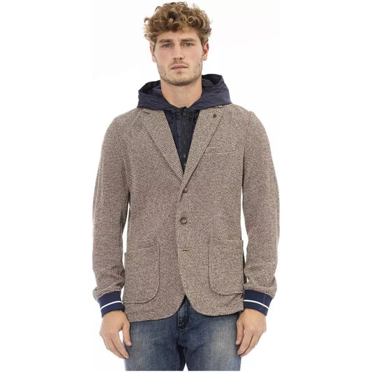 Distretto12 Brown PO Blazer Distretto12