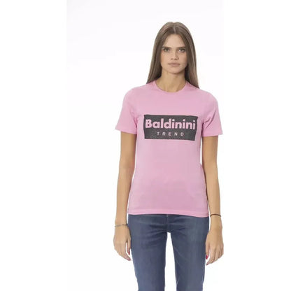 Baldinini Trend Multicolor Cotton Women T-Shirt