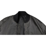 MM6 Maison Margiela Gray Bomber Zipper Pocket Sleeves Jacket JKT3047-46