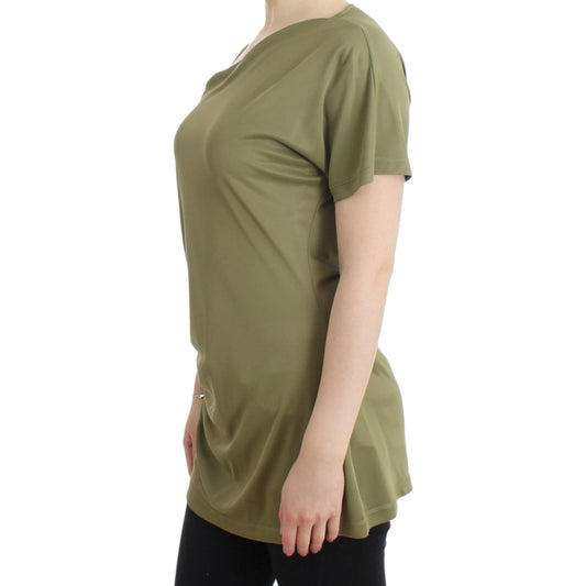 Cavalli Green blouse top SIG11614-1