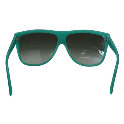 Dolce & Gabbana Green Stars Acetate Square Shades Sunglasses Dolce & Gabbana
