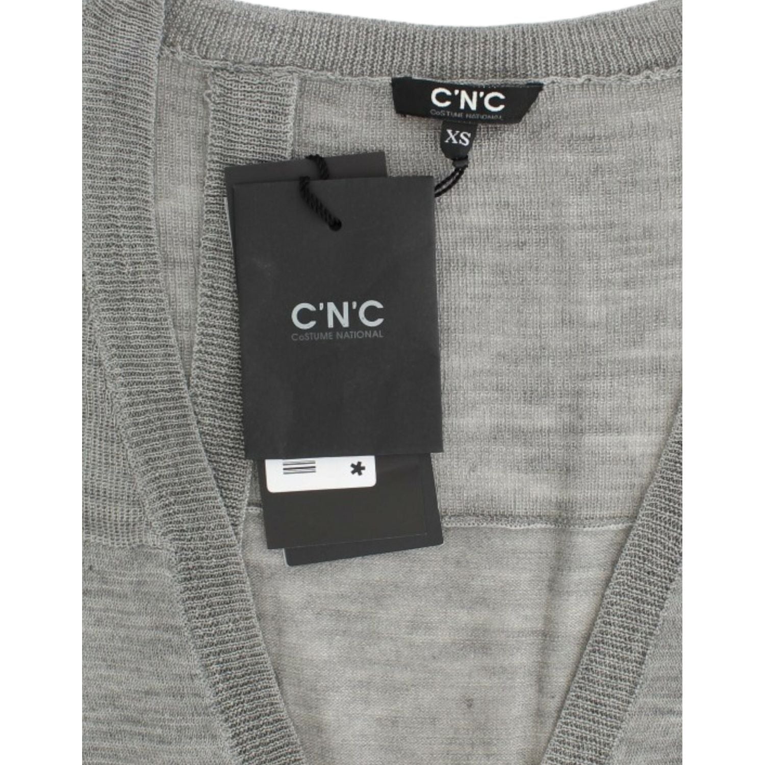 Costume National Gray lightweight cardigan