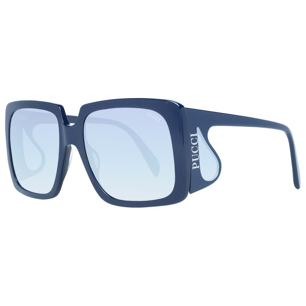 Emilio Pucci Blue Plastic Sunglasses