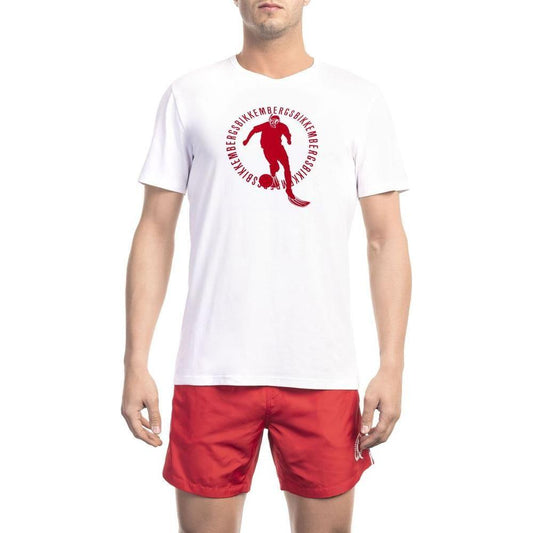 Bikkembergs Black Cotton Men T-Shirt
