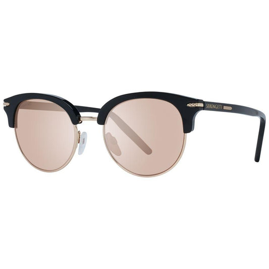 Serengeti Black Acetate & Metal Sunglasses Serengeti