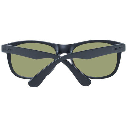 Serengeti Black Plastic Sunglasses