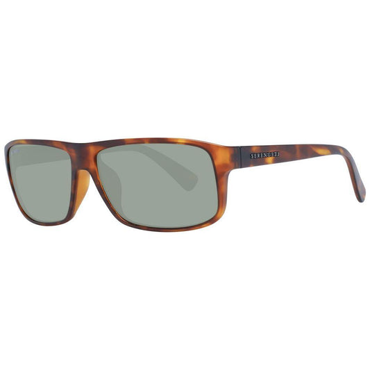 Serengeti Brown Plastic Sunglasses Serengeti