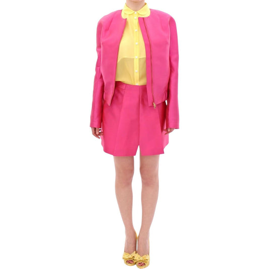 CO|TE Pink silk blend jacket CO|TE