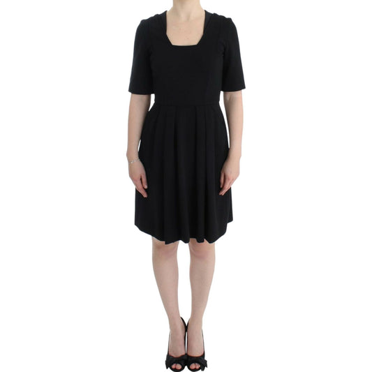 CO|TE Black short sleeve venus dress CO|TE