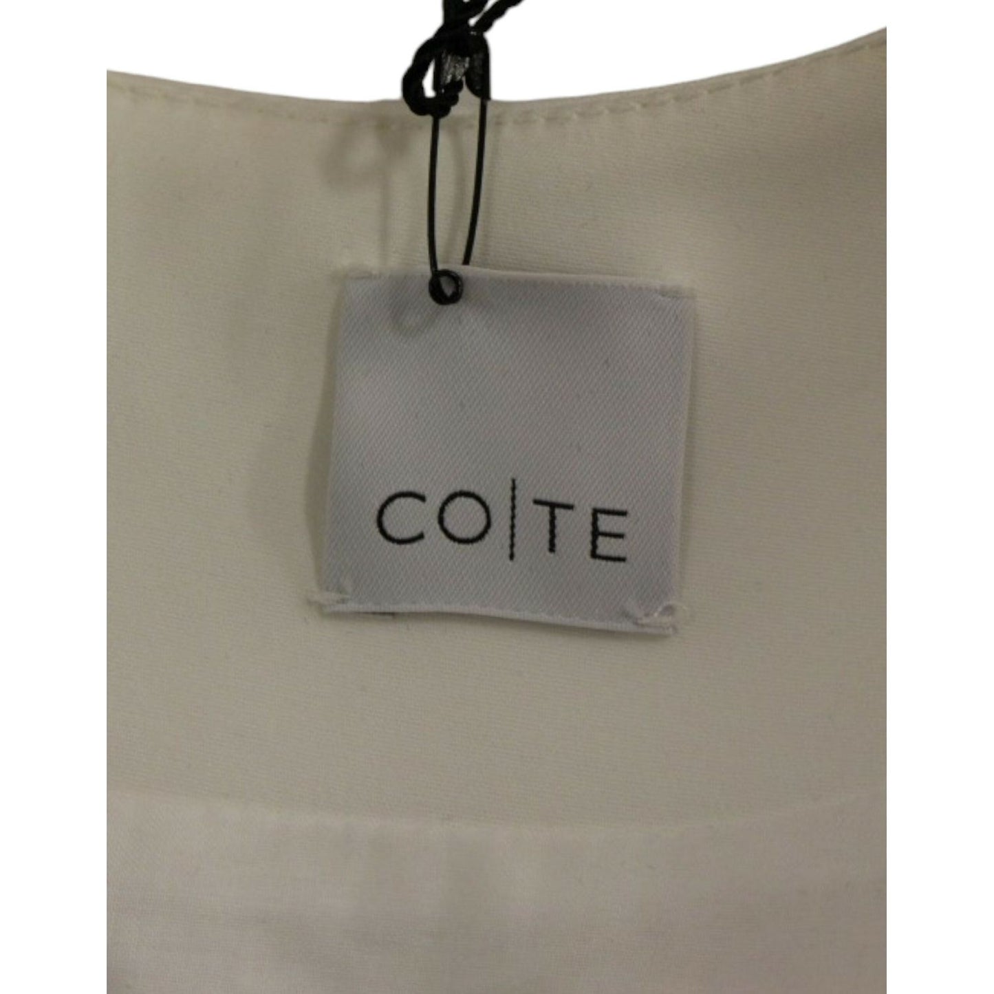 CO|TE White Robot shift dress