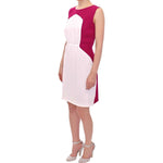 CO|TE Chic Pink & White Shift Dress CO|TE Light Gray