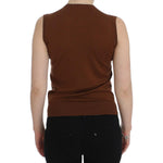 Dolce & Gabbana Timeless Wool and Lace Sleeveless Vest Dolce & Gabbana Black