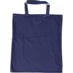 Prada Blue Jersey Fabric Logo Shoulder Shopping Tote Shopping Bag BAG1191