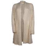 Alpha Studio Beige Alpaca Wool Women Dress