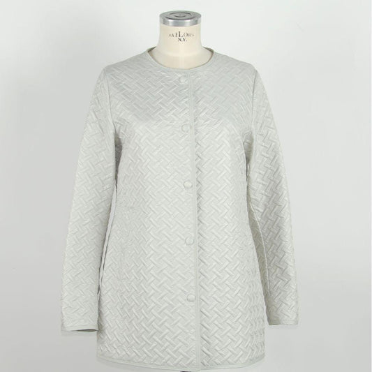 Emilio Romanelli White Polyester Women Jacket EM-957-IT44|L