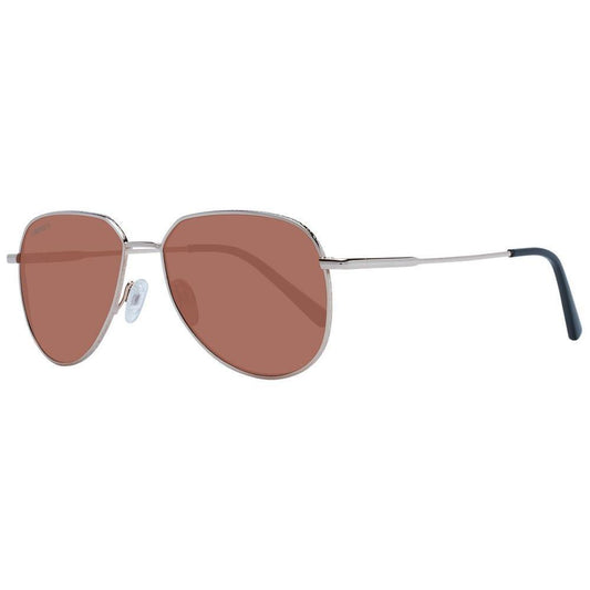 Serengeti Rose Gold Metal Sunglasses Serengeti