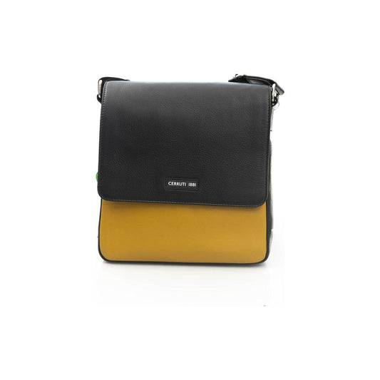 Cerruti 1881 Yellow Leather Women Crossbody Cerruti 1881