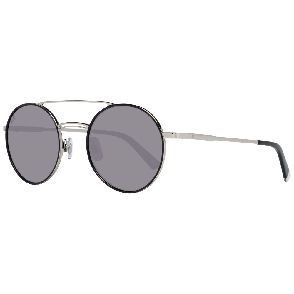 Web Silver Metal Sunglasses