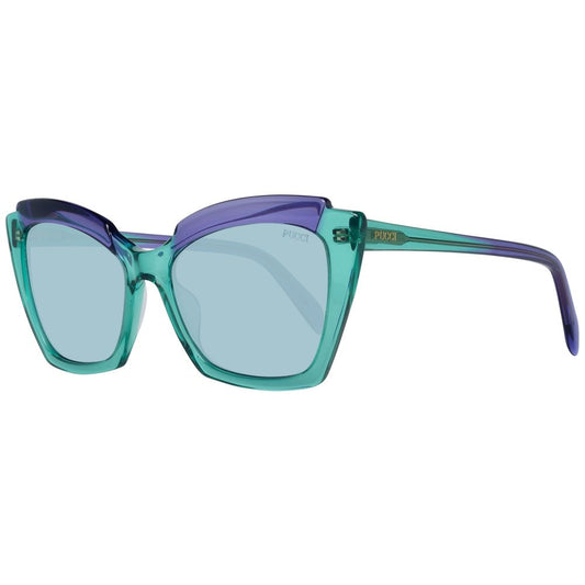 Emilio Pucci Bicolor Plastic Sunglasses Emilio Pucci