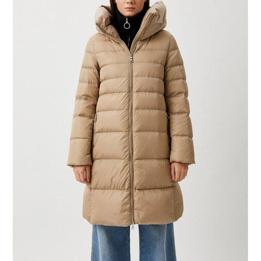Add Beige Polyamide Jackets & Coat AD-13459-IT40|S