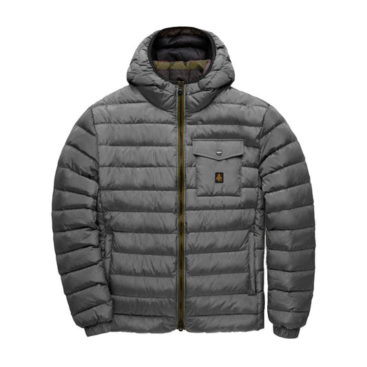 Refrigiwear Gray Nylon Men Jacket RE-13979-3XL