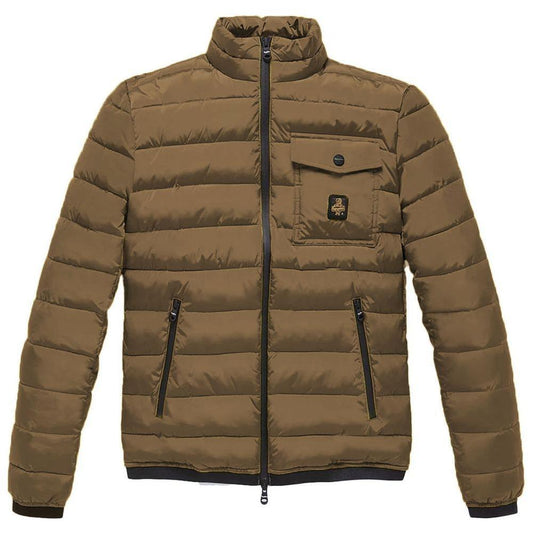 Refrigiwear Brown Nylon Jacket RE-13985-L