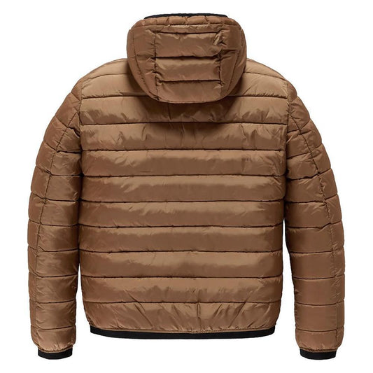 Refrigiwear Brown Nylon Jacket RE-14014-L